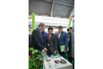 Minister Visit at Stalls